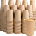 1000 Pack 12 oz Paper Coffee Cups, Disposable Kraft Coffee Cups, Hot/Cold Drinking Cup for Water, Coffee, Juice