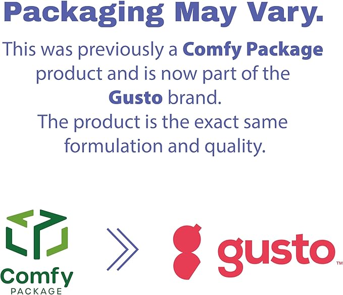 GUSTO [9 Inch - 125 Count Heavy-Duty 100% Compostable, 3 Compartment Eco-Friendly, Kraft Disposable Sugarcane Paper Plates - Brown Unbleached (Formerly Comfy Package)
