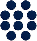 10 Round Foam Bud Coasters Pack, 4 inch - PU Foam, Party Favor - Navy Blue