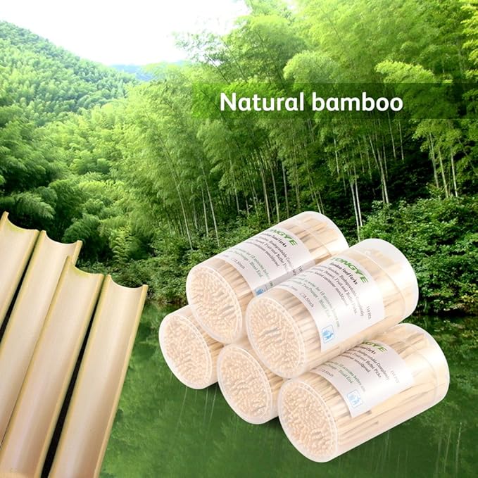 [2 Packs of 110 PCS] 3.5 inch Appetizer Forks, Mini Forks for Appetizers, Cocktail Forks Appetizer Forks, Bamboo Toothpicks for Appetizer, Wooden Forks Food Picks for Fruit, Charcuterie Accessories.