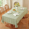 Zobesta Sage Green Table Cloth Square 60 x 60 Inch, Cotton Green Linen Tablecloth Square Heavy Weight Washable Farmhouse Soft Boho Tablecloth for Party, Holiday, Picnic, Dining, Outdoor,Fall