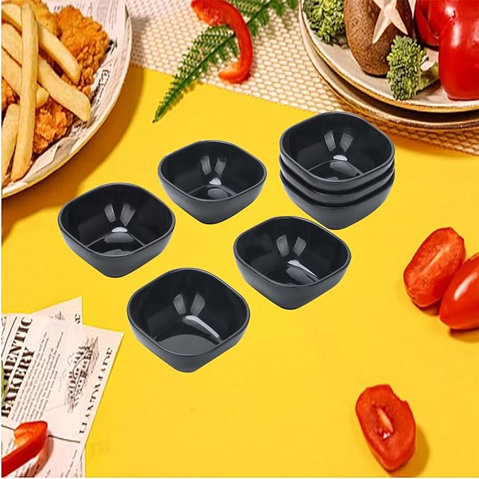 15 Pack Unbreakable Dipping Bowls, 4.5 OZ Soy Sauce Dishes,Wheat Straw Small Dessert Bowls,Small Prep Bowls，Dipping Sauce Cups, Dip Bowls for Side Dish, Snacks, BBQ，Ketchup