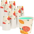 100 Pack 3 oz Bathroom Cups, Disposable Paper Cups with Rolled Rim, Small Paper Mouthwash Cup for Guest Bathrooms, Vanity & Office Use, Off-white