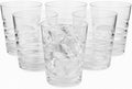 FDG Nuglass 16oz Tritan Ribbed Tumbler 6-pack