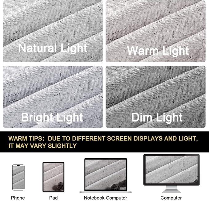 PrinceDeco 100% Blackout Patio Door Curtain for Sliding Glass Doors Grommet Top Blackout Thermal Curtains Extra Wide Curtain Panels for Room Divider,W100 X L96 Inch, Glacier Gray