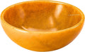 Yellow Jasper Crystal Bowl - 3 Inch Decorative Bowls for Room and Home Decor - Gemstone Healing Crystals for Elegant Display, Positive Energy Balance and Gift