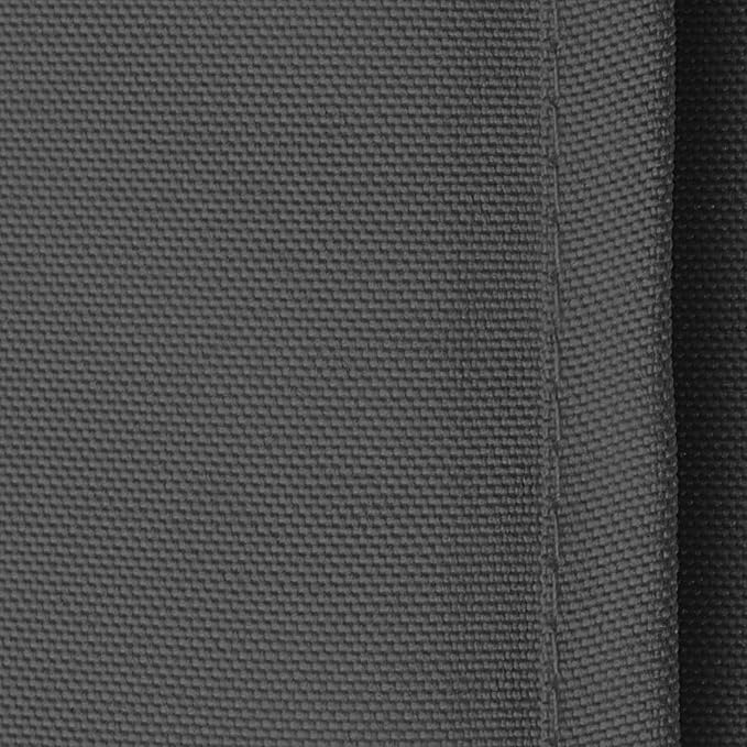 Lann's Linens - 60" x 102" Premium Tablecloth for Wedding/Banquet/Restaurant - Rectangular Polyester Fabric Table Cloth - Dark Gray