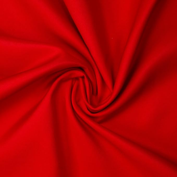 Gee Di Moda Rectangle Tablecloth - 60 x 102 Inch Red Table Cloth for 6 Foot Rectangle Tables - Heavy Duty Washable Fabric - for Holiday Party, Dinner, Weddings, Baby Shower & Events