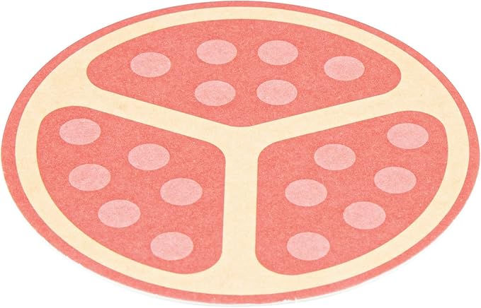 Restaurantware Drink Coasters 480 Count 3.5 Inch Paper Moisture-Absorbing Bar Coasters Assorted Decorative Table Coasters for Tabletop Protection Assorted Colors