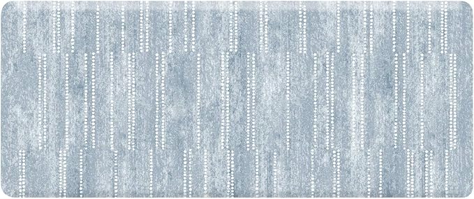 House of Noa Nama Standing Mat – Anti-Fatigue Cushioned Kitchen Mats for Floor | Ergonomic Bounce-Back Foam Kitchen Mats | Anti-Fatigue Mats for Kitchen & Standing | Aspen Dusk | 30"x72"