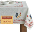 Maison d' Hermine Table Cloth Rectangle Table 100% Cotton 54 x 72 Inches Tablecloth Reusable Decorative for Dining Room Farmhouse Home Valentines Day Decorations Spring Summer - Campagne