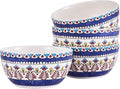 Bico Boho Totem Cereal Bowls Set of 4, 26 oz Deep Ceramic Soup Bowls for Cereal, Salad, Noodles, Kitchen, Microwave and Dishwasher Safe, Gift for Housewarming and Thanksgiving