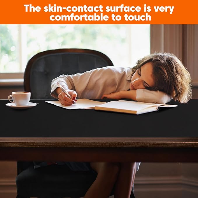 Large Silicone Mats for Kitchen Counter,12"x72" Cuttable Silicone Roll for Silicone Heat Resistant Mat Silicone Placemat Cabinet Liner,New Skin-Friendly Material Countertop Protector,Black