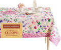 Maison d' Hermine Table Cloth Rectangle Table 100% Cotton 70 x 140 Inches Tablecloth Reusable Decorative for Dining Room Farmhouse Home Valentines Day Decorations Spring Summer - Chardon
