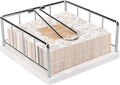 Livabber Flat Napkin Holder, Metal Kitchen Napkin Storage with Weighted Tension Arm Rustic Tissue Paper Dispenser for Countertop, Table Kitchen, Dining Room (With Marble Base, Chrome)