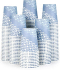 MUCHII 8 oz Paper Cups, 300 Count Disposable Coffee Cups for Hot Beverages, Water, Juice, or Tea