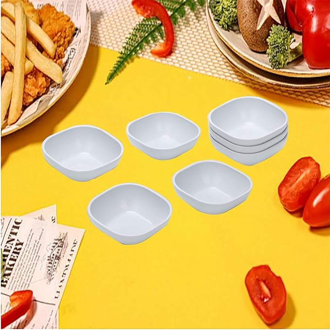 15 Pack Unbreakable Dipping Bowls, 4.5 OZ Soy Sauce Dishes,Wheat Straw Small Dessert Bowls,Small Prep Bowls，Dipping Sauce Cups, Dip Bowls for Side Dish, Snacks, BBQ，Ketchup