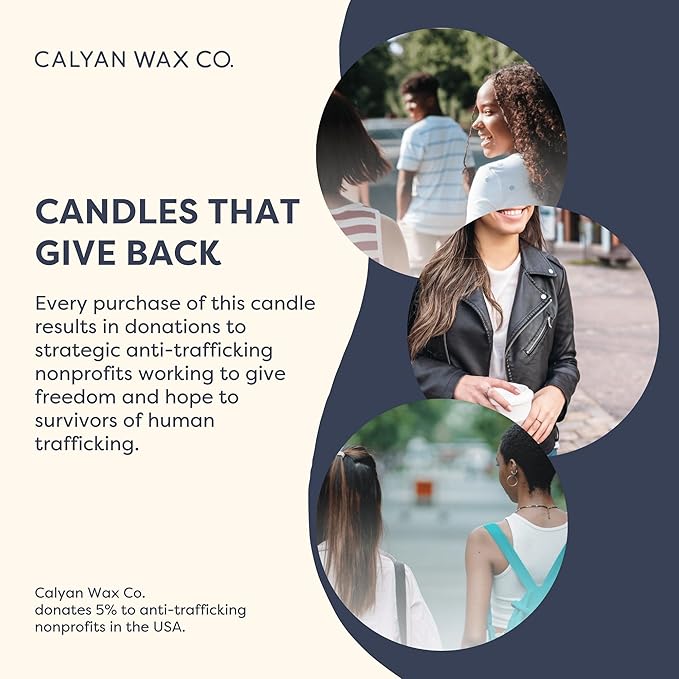 Calyan Wax Co. Apples & Maple Bourbon 3 Wick Scented Candle - 43 Hour Burn - Luxury 3 Wick Soy Candles - Non Toxic Soy Wax Candles - Long Lasting Large Glass Jar Candle for Home - 14.9oz
