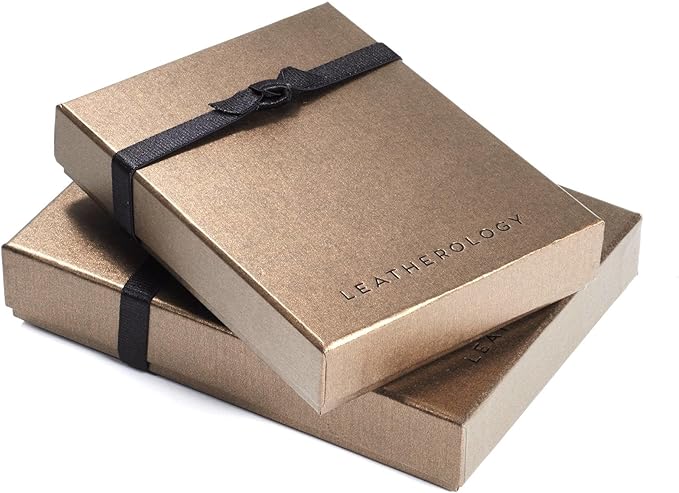 Leatherology Premium Tan Modern Pencil Cup – Leather Desk Organizer with Snap Construction, Lays Flat for Travel, Minimalist Portable Design with Suede Interior