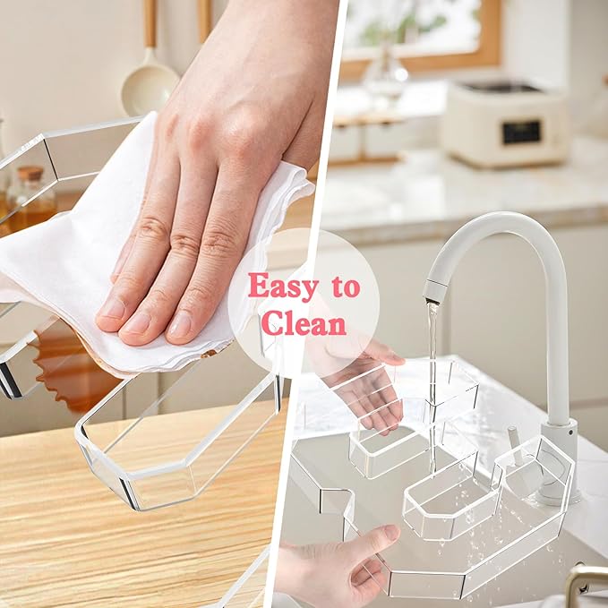 13.8" Acrylic Number Charcuterie Tray, Fillable Number Charcuterie Box for Food, Reusable Serving Cake Candy Dish Display Tray for Birthday Anniversary Party Decoration (Square Number 7)