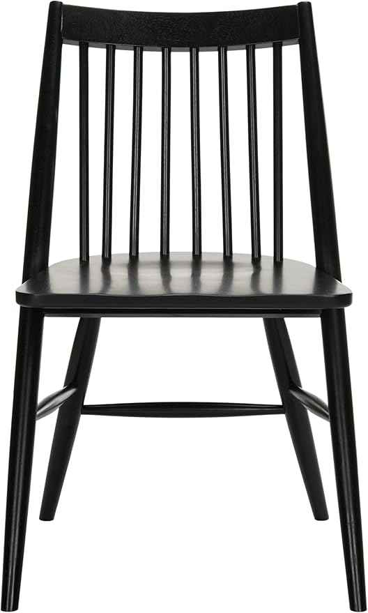 Safavieh Home Collection Wren Black 19-inch Spindle Dining Chair (Set of 2)