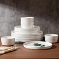 Dinnerware sets plates and bowls sets modern plates,Ceramic Dinnerware Sets,12 Pieces Porcelain Lightweight Plates,Scratch Resistant Dish Set (style - 10, 4 - Set (12pcs))