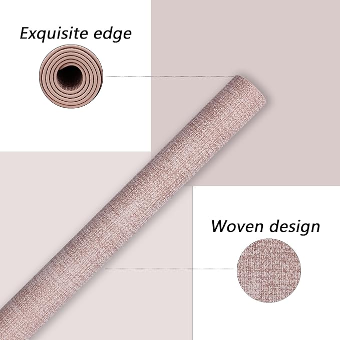Placemats Set of 6 Faux Leather Heat Resistant Tables Mats Waterproof Oilproof Wipeable Reversible Anti-Slip Place Mats for Kitchen/Dining/Party/Outdoor 11.8" x 16.9", Pink