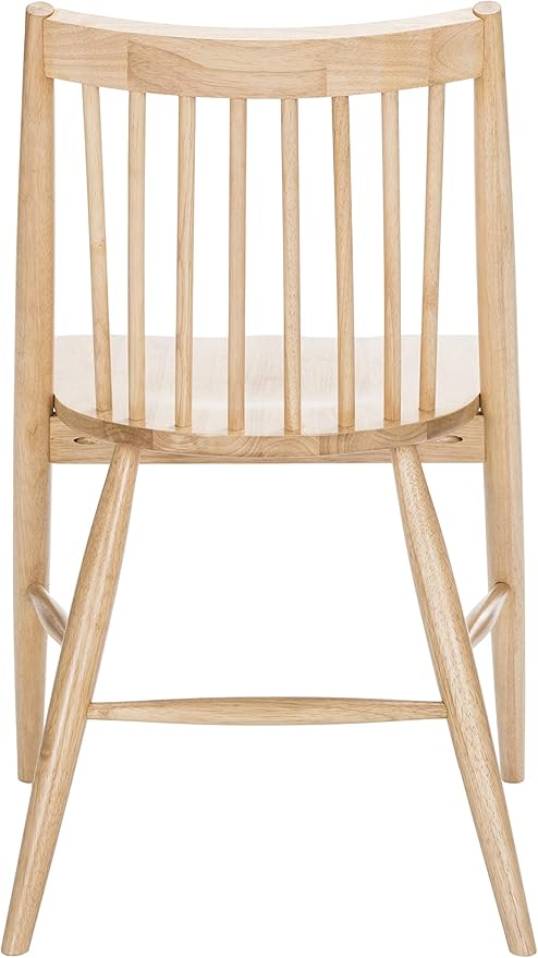 Safavieh Home Collection Wren Natural 19-inch Spindle Dining Chair (Set of 2)
