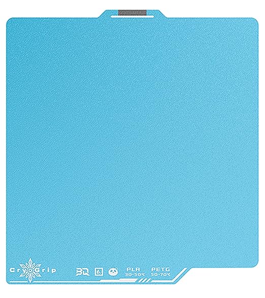 BIQU CryoGrip Pro Frostbite for Bambu-Lab P1S/P1P/P2S/X1C/X1E/A1 257x257mm Cold Build Plate Room Temperature Print Double Sided Upgrade Plate Removable Surface Platform