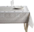 Maison d' Hermine Table Cloth Square Table 100% Cotton 54 x 54 Inches Fall Tablecloth Reusable Everyday Use for Thanksgiving Christmas Decorations Dining Farmhouse Party (Cozy Christmas)