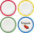 Plates Disposable Heavy Duty 9 Inch, Holiday Paper Plates for Dinner, Heavy Duty Paper Plates for Everyday Breakfast, Lunch, & Dinner Meals, Paper Household Supplies 152PCS