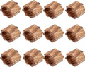Napkin Rings Set of 12 for Dinner Parties, Weddings Receptions, Family Gatherings, or Everyday Use - Set Your Style with Daily Use Table Décor Accessories Cherry Wood