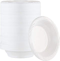 400 Count Disposable 18 ounce White Plastic Soup Bowls