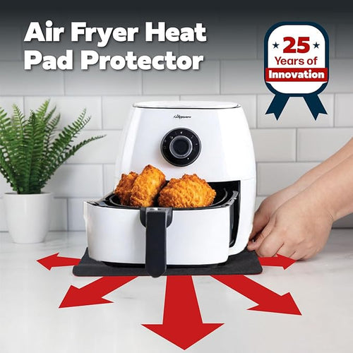 3 Pack Heat Resistant Mats for Countertop – Heat Pad Protector & Appliance Sliders for Kitchen – Cut to fit, Compatible with Ninja, Cuisinart, KitchenAid, Keurig & More