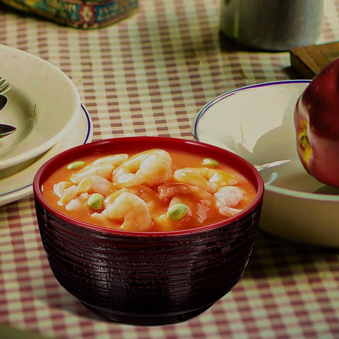 Luxshiny Japanese Bowl Minimalist Design for Rice and Soup Smooth Finish for Home Dining Cultural Aesthetics Polished Craftsmanship for Snacks and Instant Noodles
