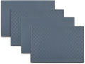 Placemats Set of 4 12" x 18" Heat-Resistant Table Mats for Dining Table Set for 4 Kitchen & Dining Room Decor Farmhouse, Boho, & Modern Style Easy to Clean, Durable & Stylish Table Decor