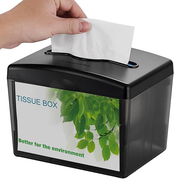 Napkin Dispenser, Restaurant Napkin Holder for Restaurants, Cafes, and Bars, Durable ABS Plastic, Space-Saving Design, Easy Access to Folded Napkins, Black