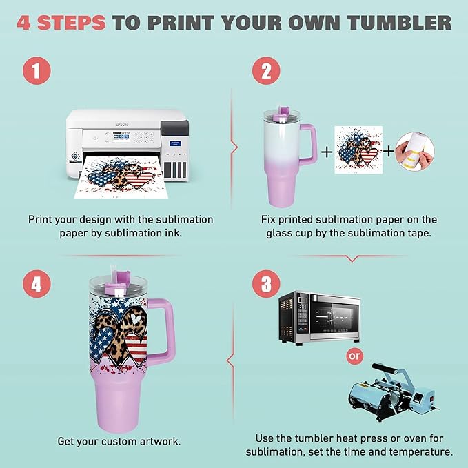 40 oz Sublimation Tumbler with Handle Lid and Straw 20 Pack Gradient Glitter Stainless Steel Double Wall Vacuum Insulated Bulk Sublimation Blank Mixed Colors