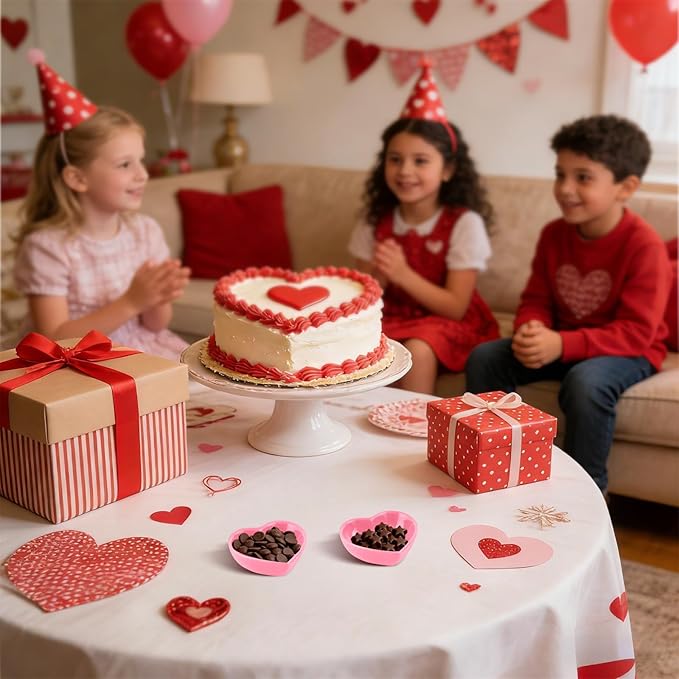 8PCS Heart Shaped Bowl Heart Bowl For Candy Lovers, Office Desk Decor, Home Snack Display, Valentine'S Day, Wedding Celebrations, Birthday Parties,Family Kitchen Use