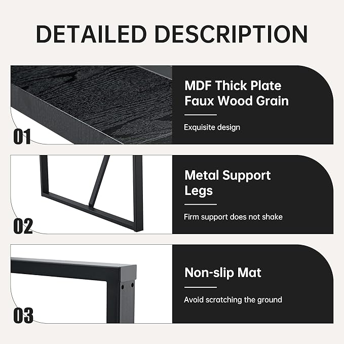 Modern Dining Table and Chairs Set of 6, 7 Piece Kitchen Table and Chairs for Kitchen Dining Room, Apartment