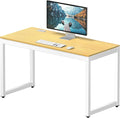 SHW 48-Inch Commercial-Grade Office Computer Desk, Oak