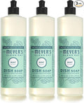 MRS. MEYER'S CLEAN DAY Liquid Dish Soap, Limited Edition Mint, 16 fl. oz - Pack of 3