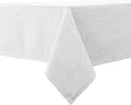BALCONY & FALCON Rectangle Tablecloth 47" x 63" Washable Wrinkle Resistant and Water Proof Table Cloth, Decorative Linen Fabric Tablecloths for Dining Parties Kitchen Wedding and Outdoor, Owl Grey
