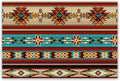 Southwestern Native Aztec Placemats Rustic Tribal Geometric Decorative Table Mat Antique Native Heat Resistant Place Mats for Dining Kitchen Party Holiday Decor 12x18Inch Set of 6