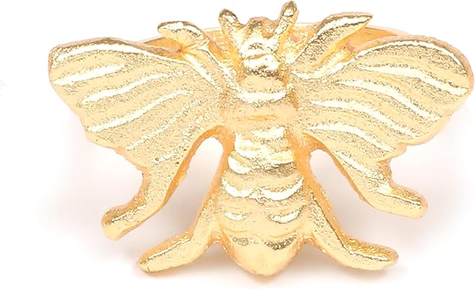 Lightnpro Gold Napkin Rings (Set of 12) - Coastal Christmas Table Decorations - Nautical Place Settings for Holiday Parties, Dinner, Kitchen & Home Dining - Perfect Wedding Ring Holder