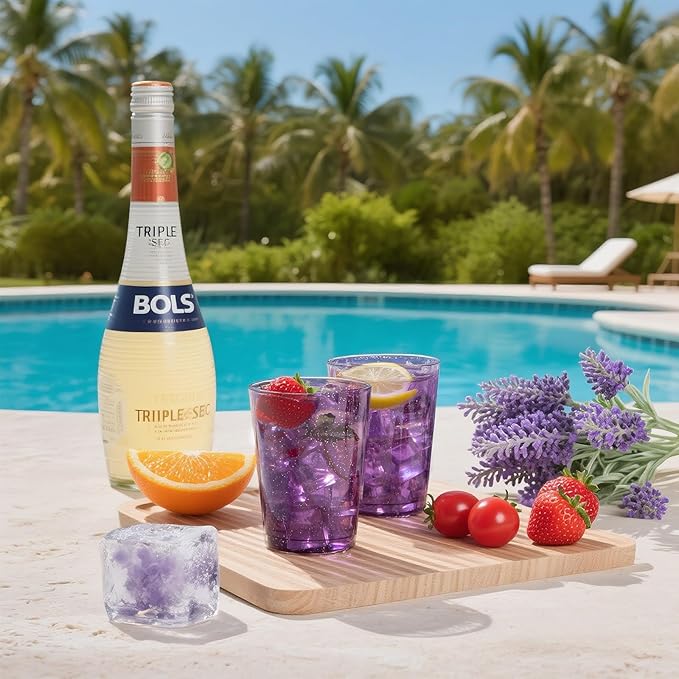 DaYammi 100 Pack 10 oz Purple Plastic Cups- Disposable Cups Tumblers, Elegant Purple Glitter Party Drinking Cup Perfect for Wedding Purple cups Perfect for Valentine's Day Party