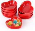 8PCS Heart Shaped Bowl Heart Bowl For Candy Lovers, Office Desk Decor, Home Snack Display, Valentine'S Day, Wedding Celebrations, Birthday Parties,Family Kitchen Use