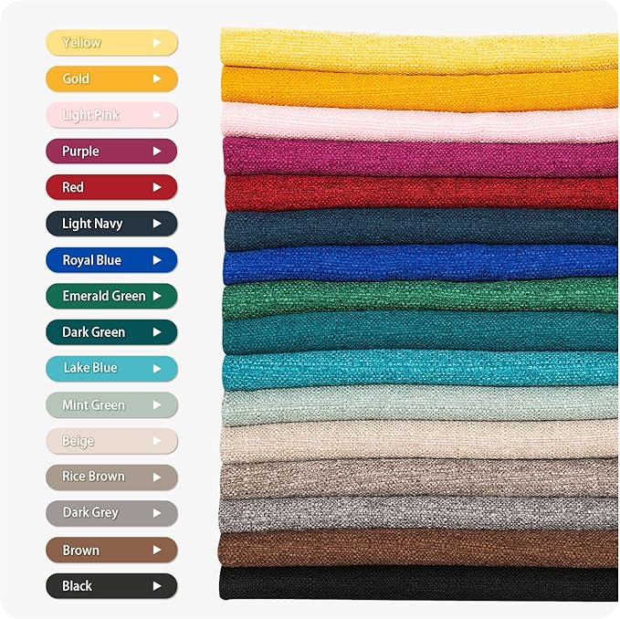 BALCONY & FALCON Rectangle Tablecloth Washable Wrinkle Resistant and Water Proof Table Cloth Decorative Linen Fabric Tablecloths for Dining Parties Kitchen Wedding and Outdoor Use (Golden, 47x63)