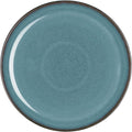 Denby - Azure Coupe Dinner Plate - 10.25in Single Large Dinnerware, Lunch Plates For Everyday Use - Blue Ceramic Stoneware Tableware - Dishwasher & Microwave Safe - Scratch Resistant