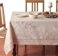 Maison d' Hermine Premium Table Cloth Rectangle Table 100% Combed Cotton 120 x 70 Inches Tablecloth Reusable Decorative for Dining Room, Farmhouse, Home, Party, Festive & Wedding - Society Florals